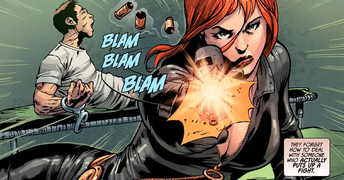 Historia de origen de Black Widow en Cómics