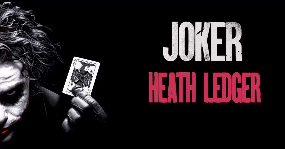 Joker heath ledger
