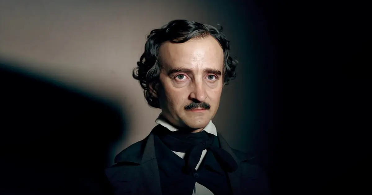 Merlina y Edgar Allan Poe