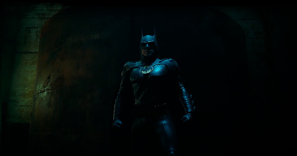 Batman de Michael Keaton the flash