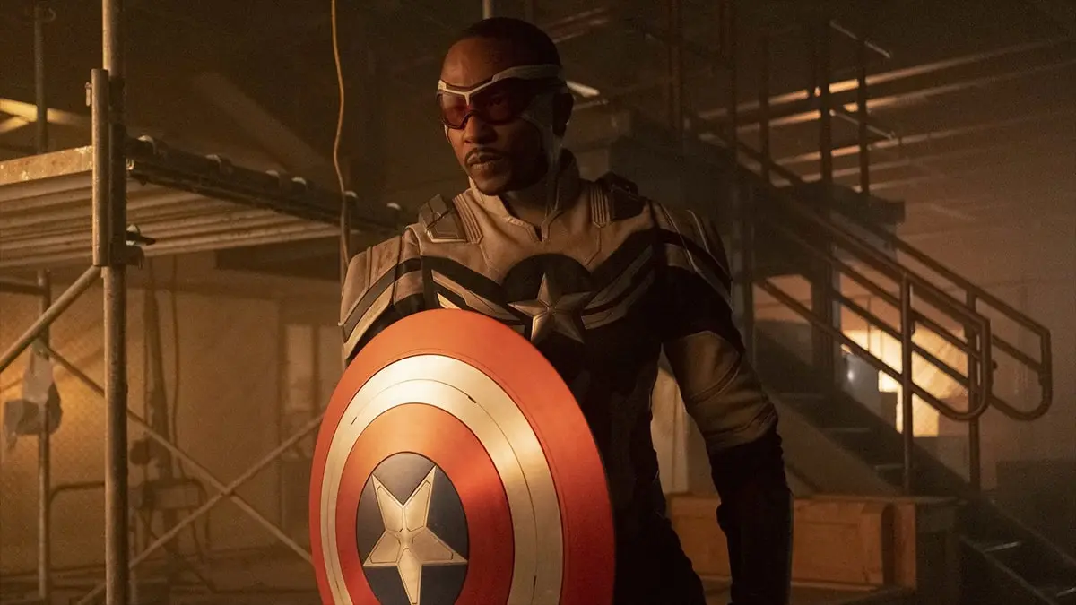 Anthony Mackie como el Captain America