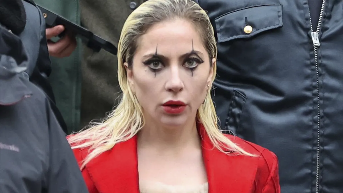 imagenes de Lady Gaga como Harley Quinn
