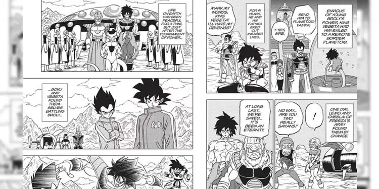 La trama de Dragon Ball Super: Broly fue incluida en la línea de tiempo del manga