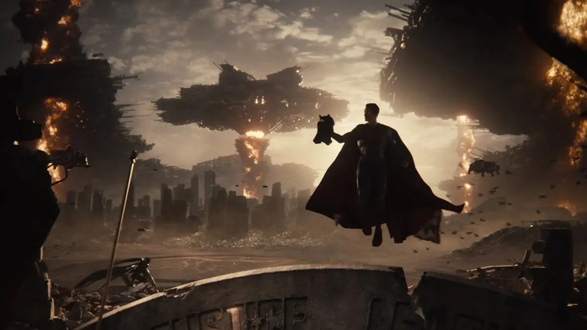 Superman de Henry Cavill en la secuencia Knightmare
