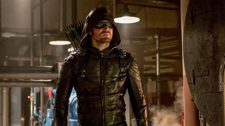 stephen amell green arrow the flash temporada 9